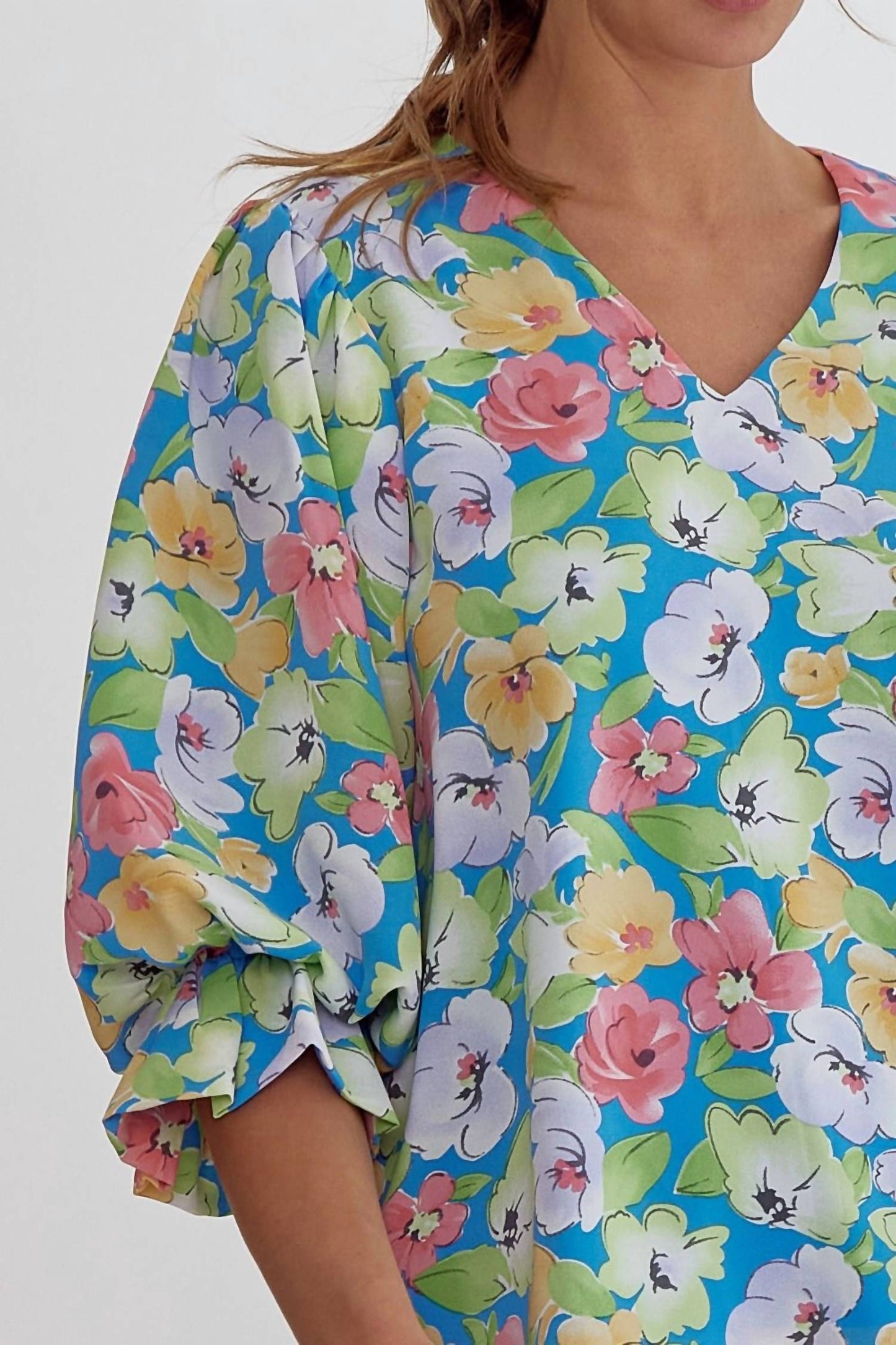 Entro - The Way I Do Floral Blouse