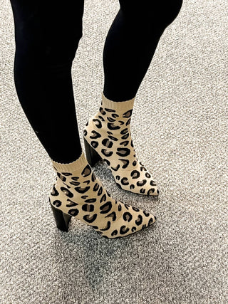 Chinese Laundry - Women's Raine Leopard Bootie