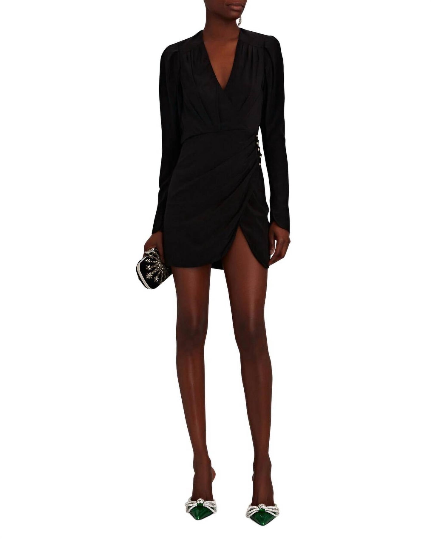 Simkhai - Leilani Stretch Long Sleeve Mini Dress