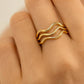 Eklexic - Super Thin Wavy Ring