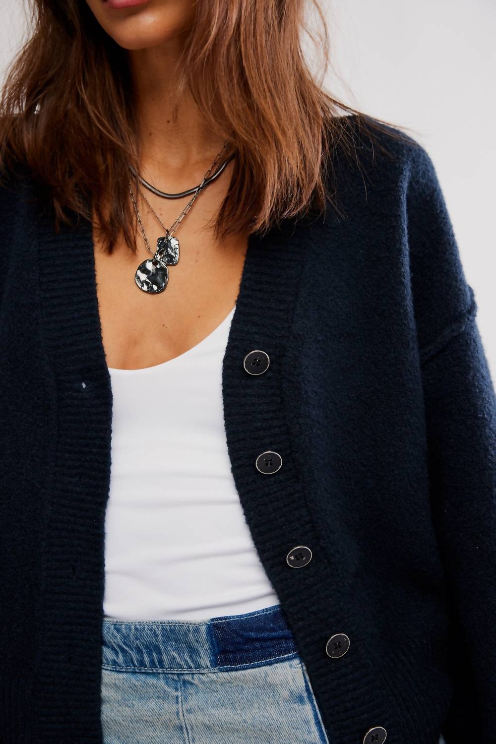 Free People - Cool Of The Night Cardigan