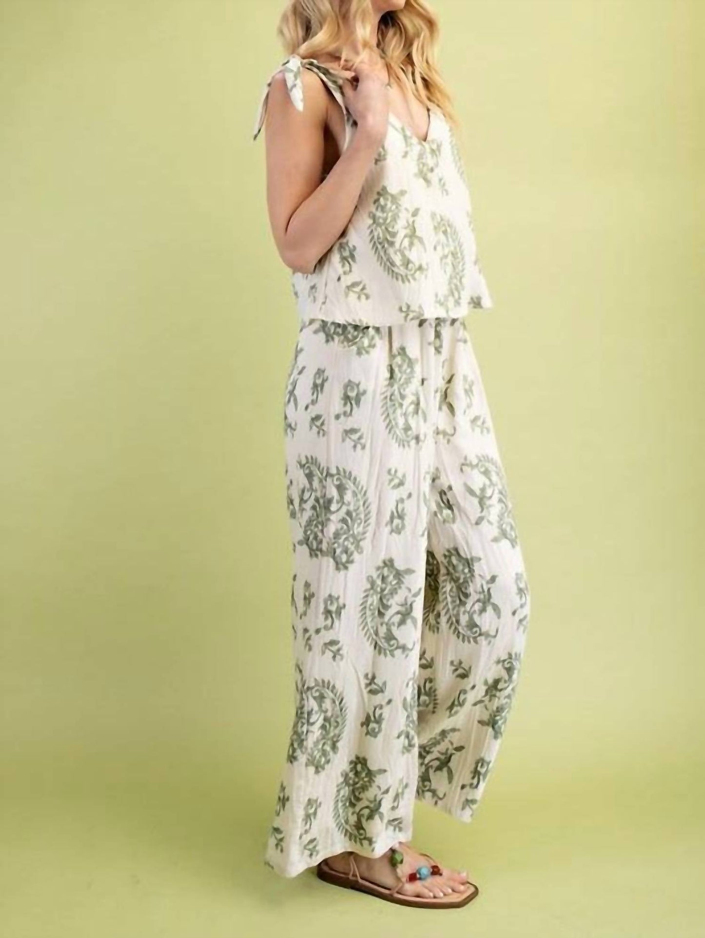 Gigio - Phoebe Floral Set Illusion Jumpsuit