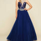 Mac Duggal - Ball Gown with Illusion