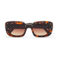 Lele Sadoughi - Women's Oversized Non-polarized Aspen Sunglasses