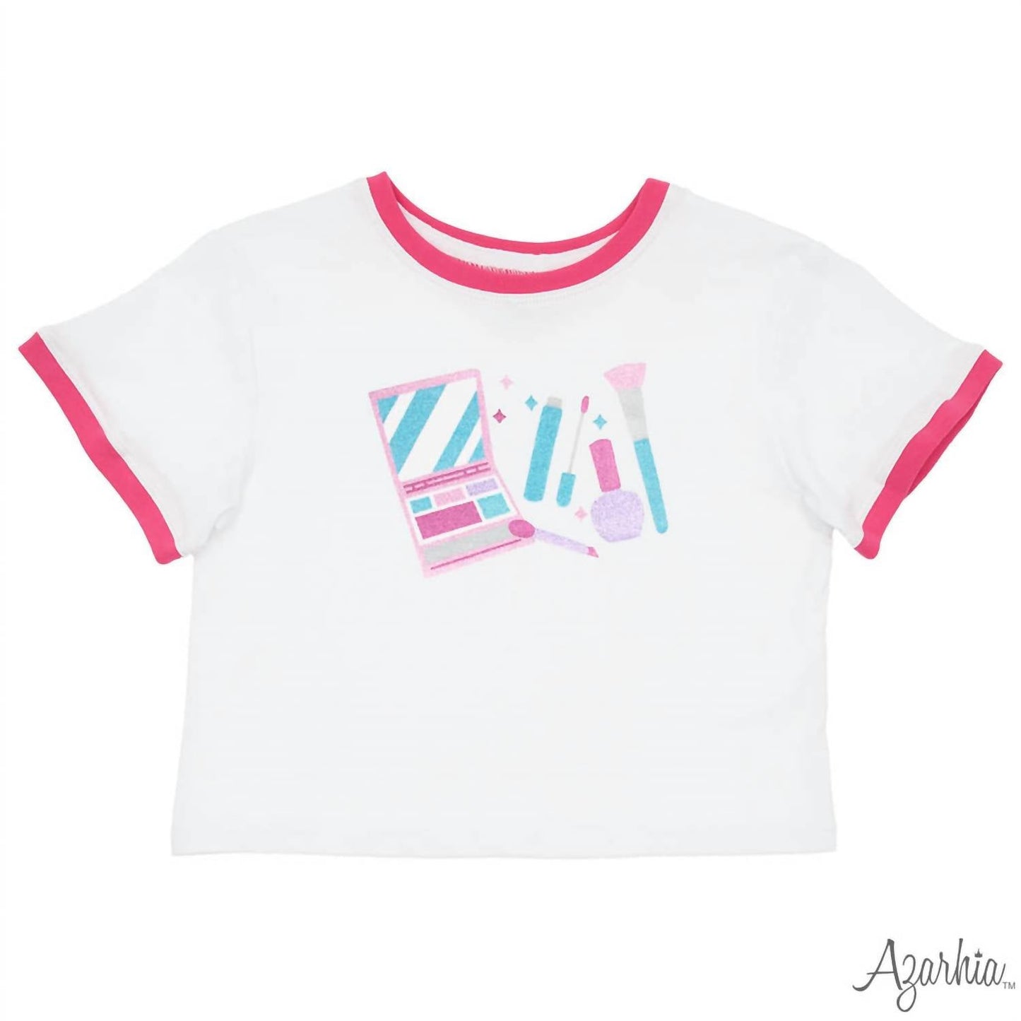 Azarhia - Girls Glitter Make Up Tee