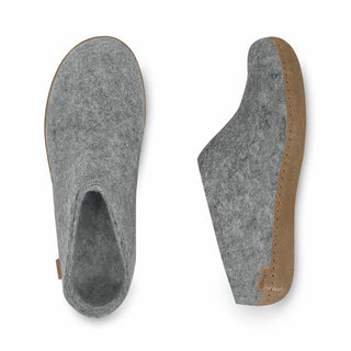 Glerups - Unisex Slip-on With Leather Sole Slippers
