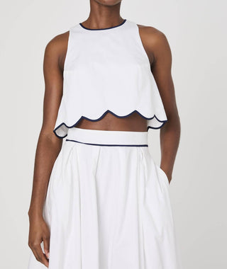 French Connection - Alexis Scallop Top