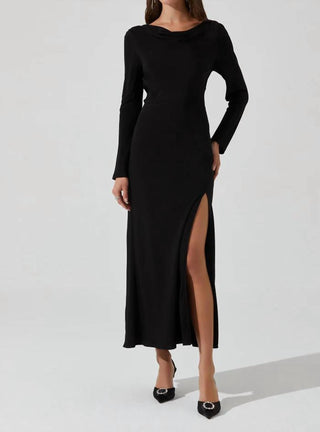 Astr - Decima Cowl Neck Maxi Dress