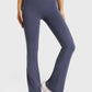 Trendsi - Flare Yoga Pants With Elastic Waist Pants