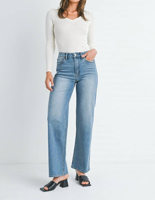 Jbd. - High Rise Straight Leg Jeans