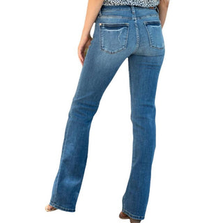 Judy Blue - Mid Rise Boot Cut Jeans