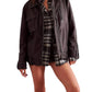 Free People - Buckle Up Vegan Leather Jacket