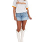 Flair Wear - Tennessee Sequin Ringer Tee