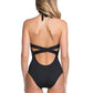 Becca - Socialite High Neck Plunge Sash One Piece Swimsuit