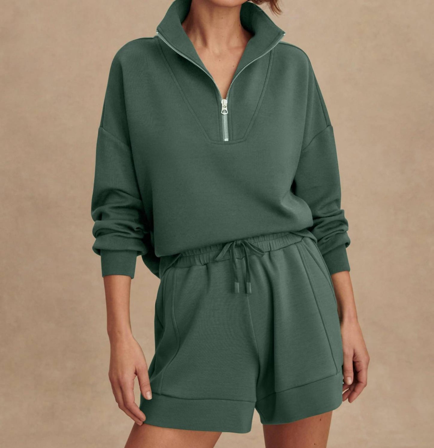 Varley - Hawley Half Zip Sweater Top