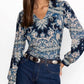 Johnny Was - JANIE FAVORITE PUFF SLEEVE POLO
