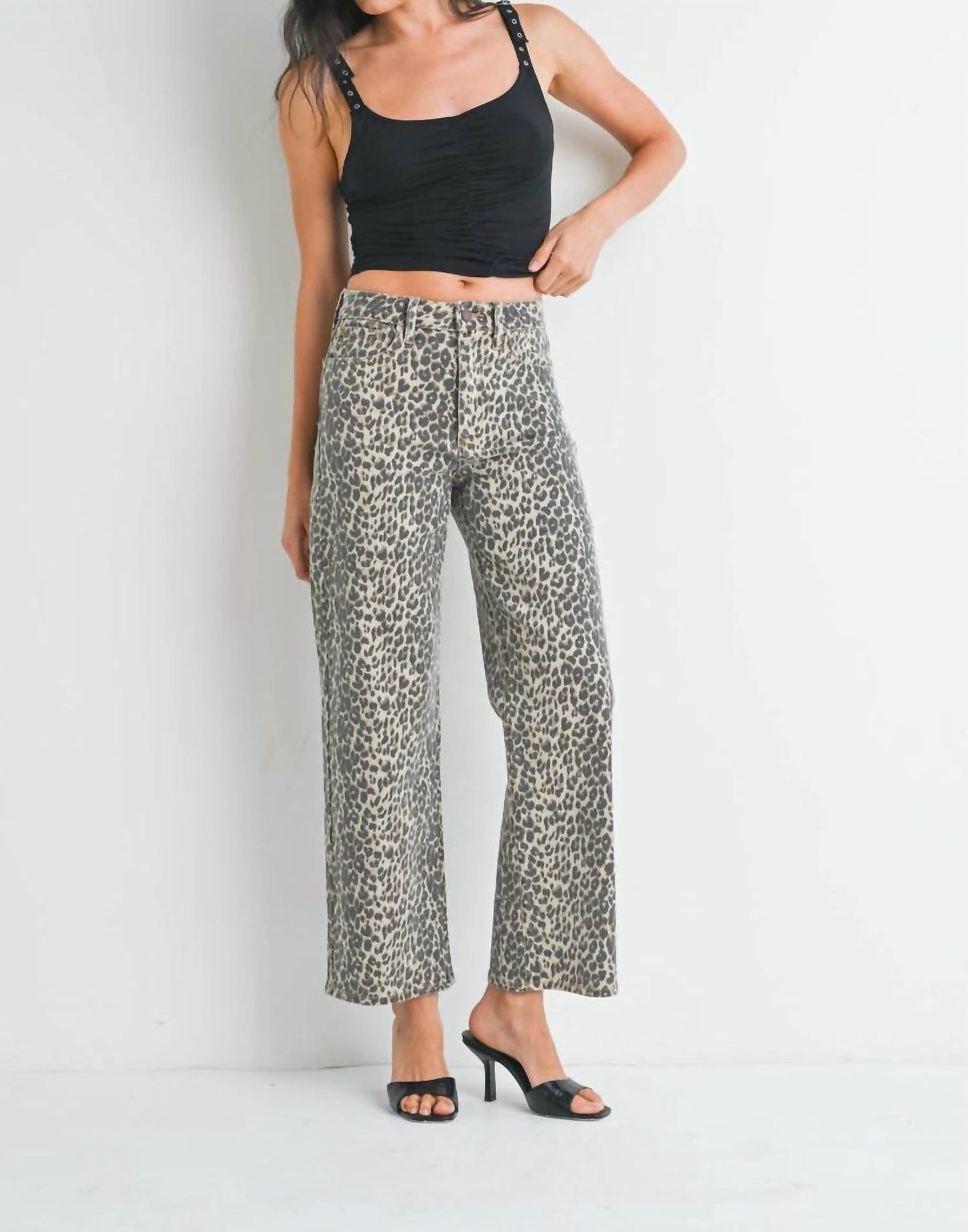 Jbd. - High Rise Leopard Jean