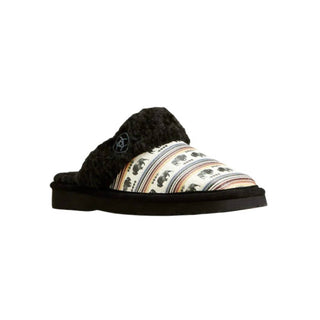 Ariat - Women's Jackie Square Toe Exotic Print Buffalo Slipper