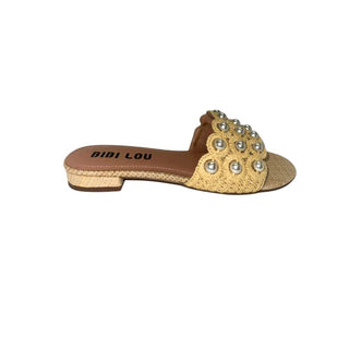 Bibi Lou - Women's Katie Flat Raffia Sandal