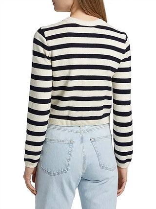 Frame - The Harbor Stripe Cardigan