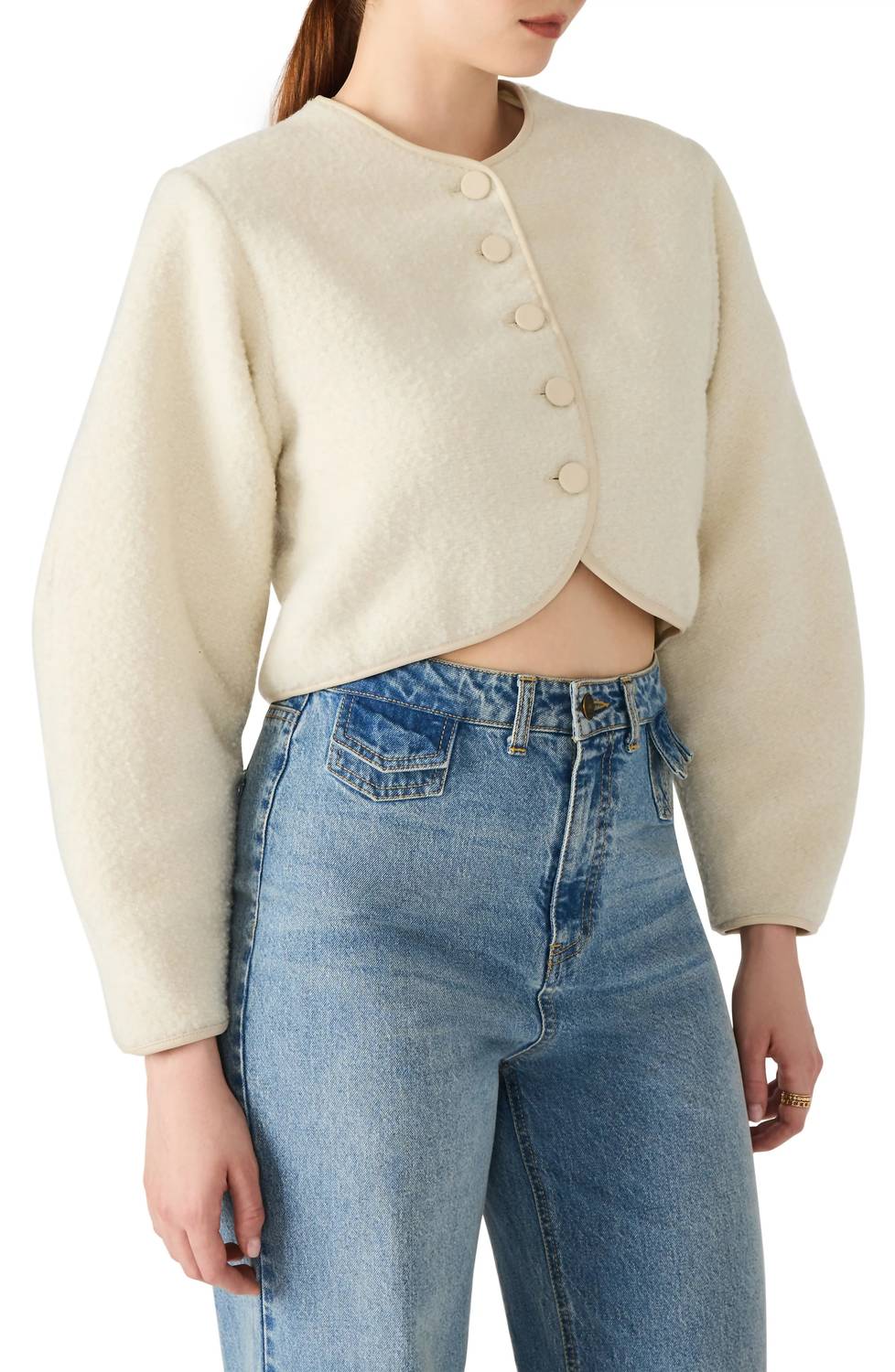 Steve Madden - Emlie Collarless Jacket