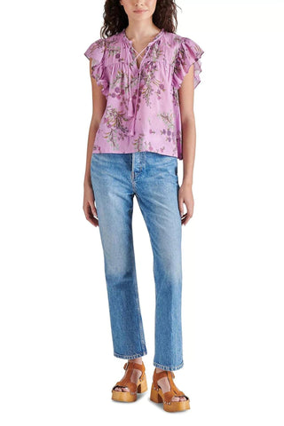 Steve Madden - Bellamy Ruffl Sleeve Top