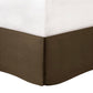 7 PC Pieced Faux Suede Comforter Set Natural Cal King