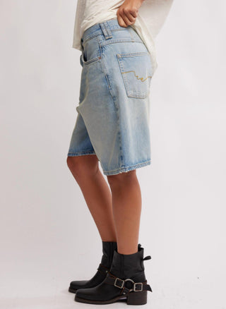 Free People - Montana Denim Bermuda Short