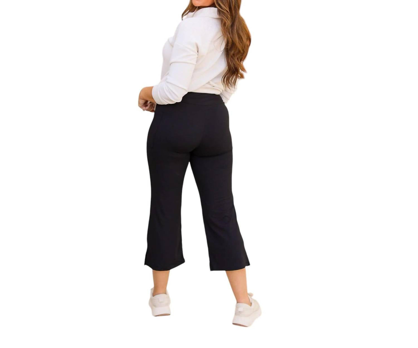 Julia Rose - Gabriella High Waisted Gaucho Pants