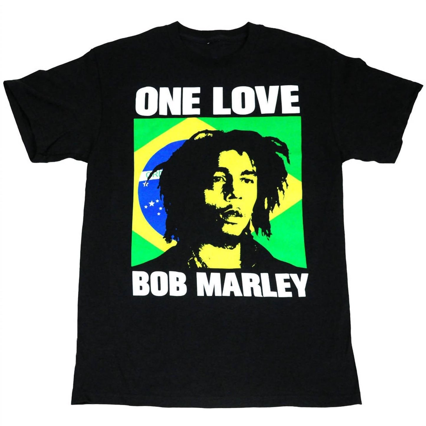 Bob Marley - Men's One Love Brazil Icon T Shirt