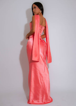 Diva - Love And Affection Heart Corset Satin Skirt Set