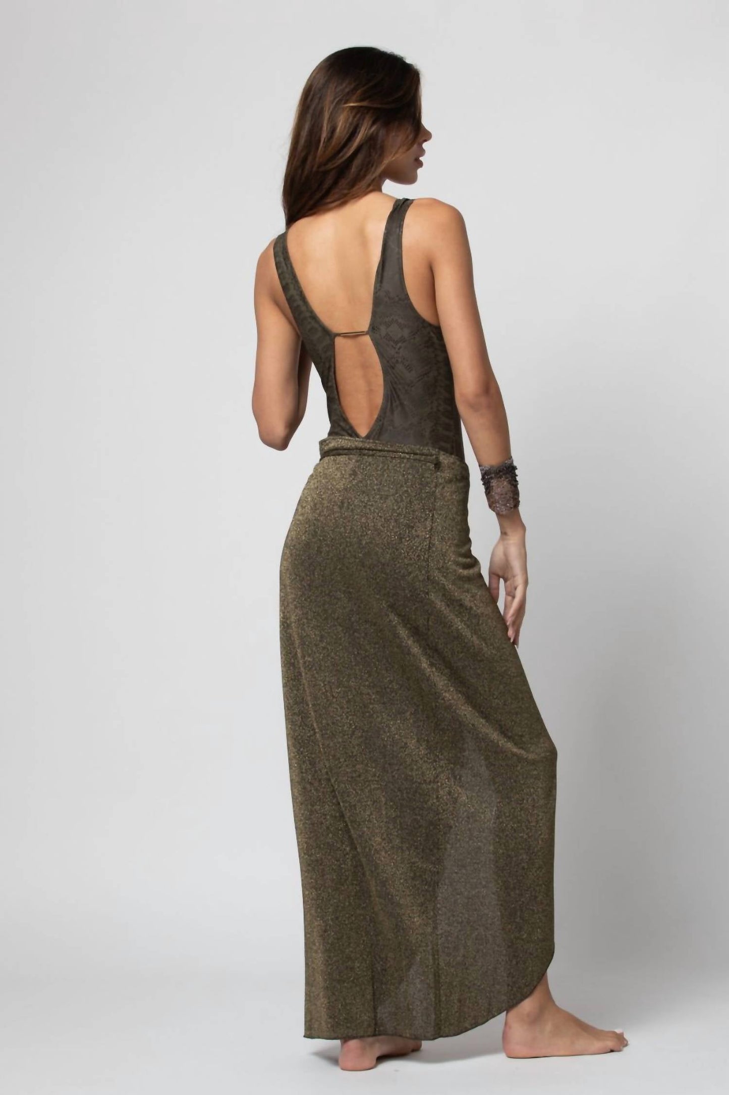 Beliza - Long Lurex Pareo