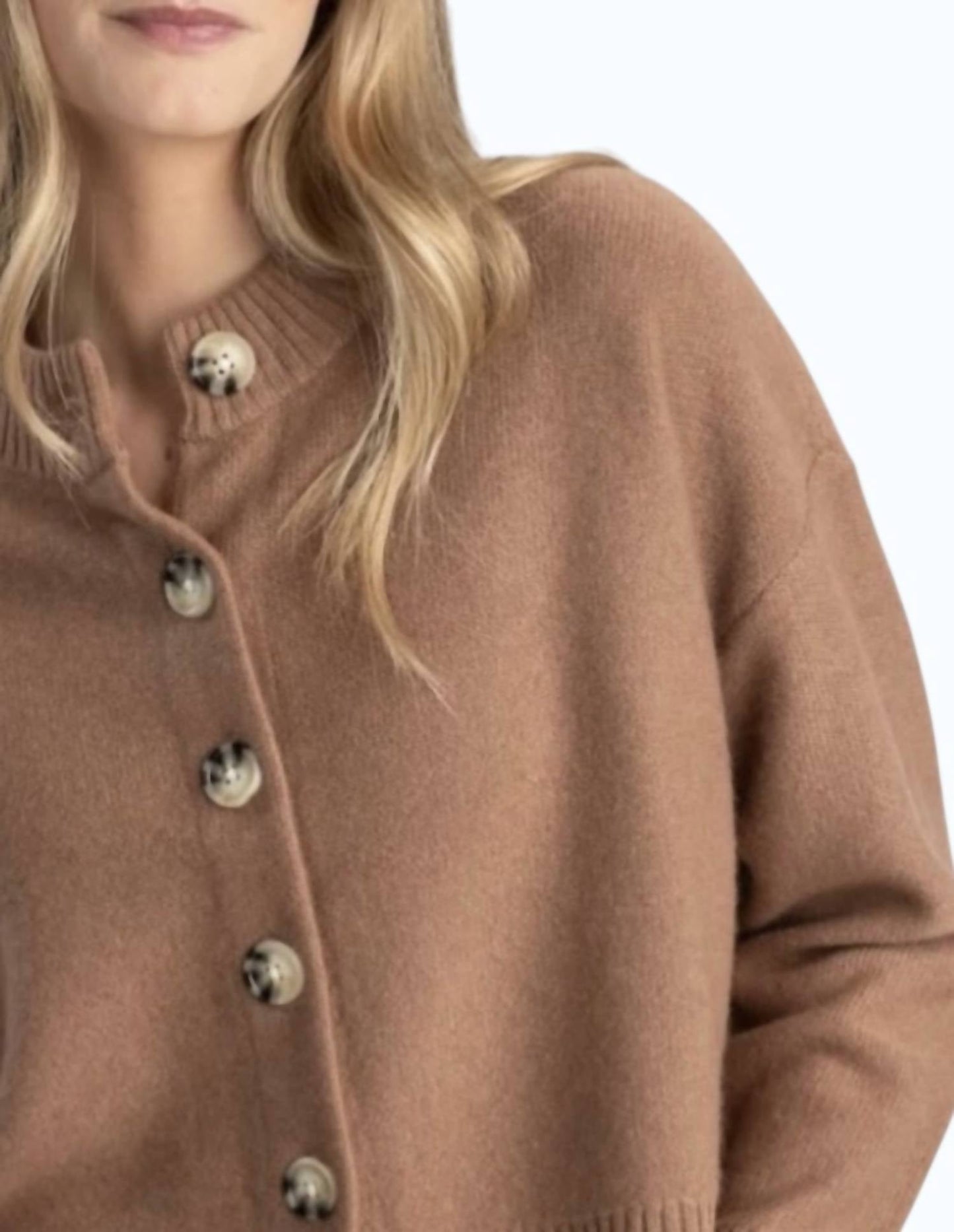 Archer Cashmere - Nina Crew Neck Cardigan