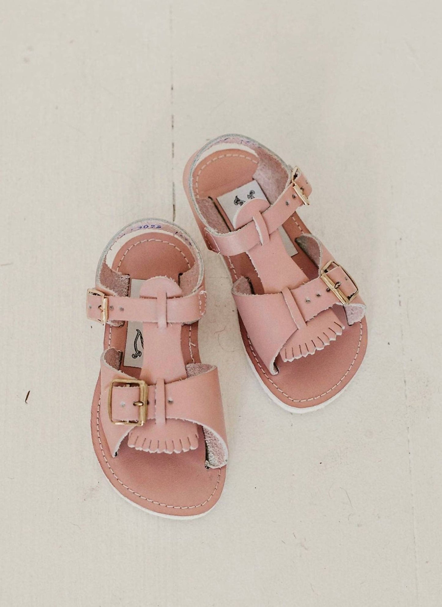 Zimmermann - Girls Leather Sandal With Removable Fringe