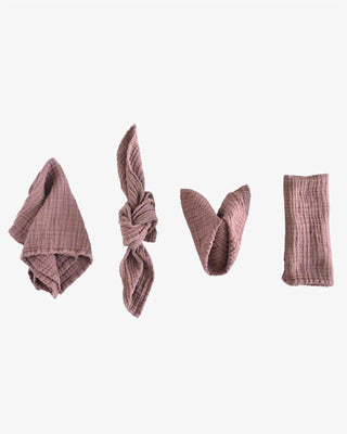 Borrowed Blu - Organic Cotton Napkins Set Of 4