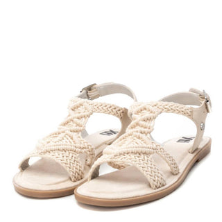 Xti - Women's Braided Strap Flat Sandals