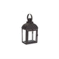 Modern Black Metal Lantern (Set of 3)