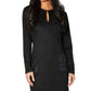 Angel Apparel - Vegan Leather/Suede Front Pocket Dress