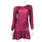 Love Love Tennis - Long Sleeve Vee Monroe Dress