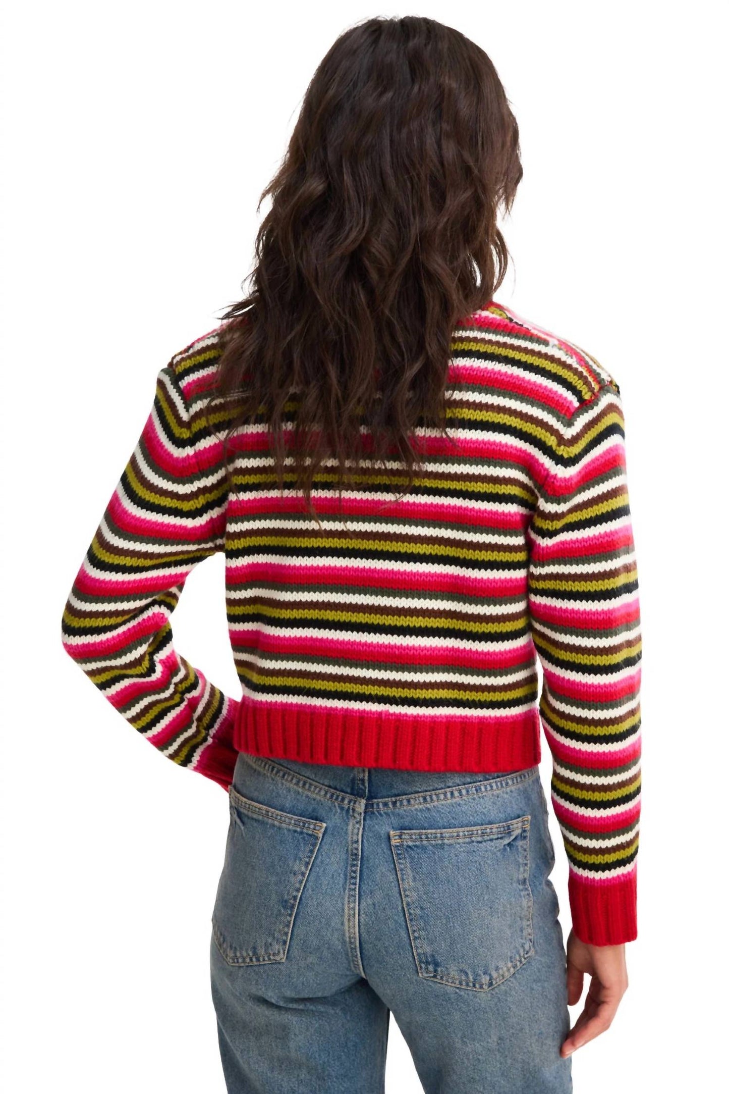 Allison New York - Hailey Striped Cardigan