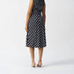 Joseph Ribkoff - V-neck Fit And Flare Dress