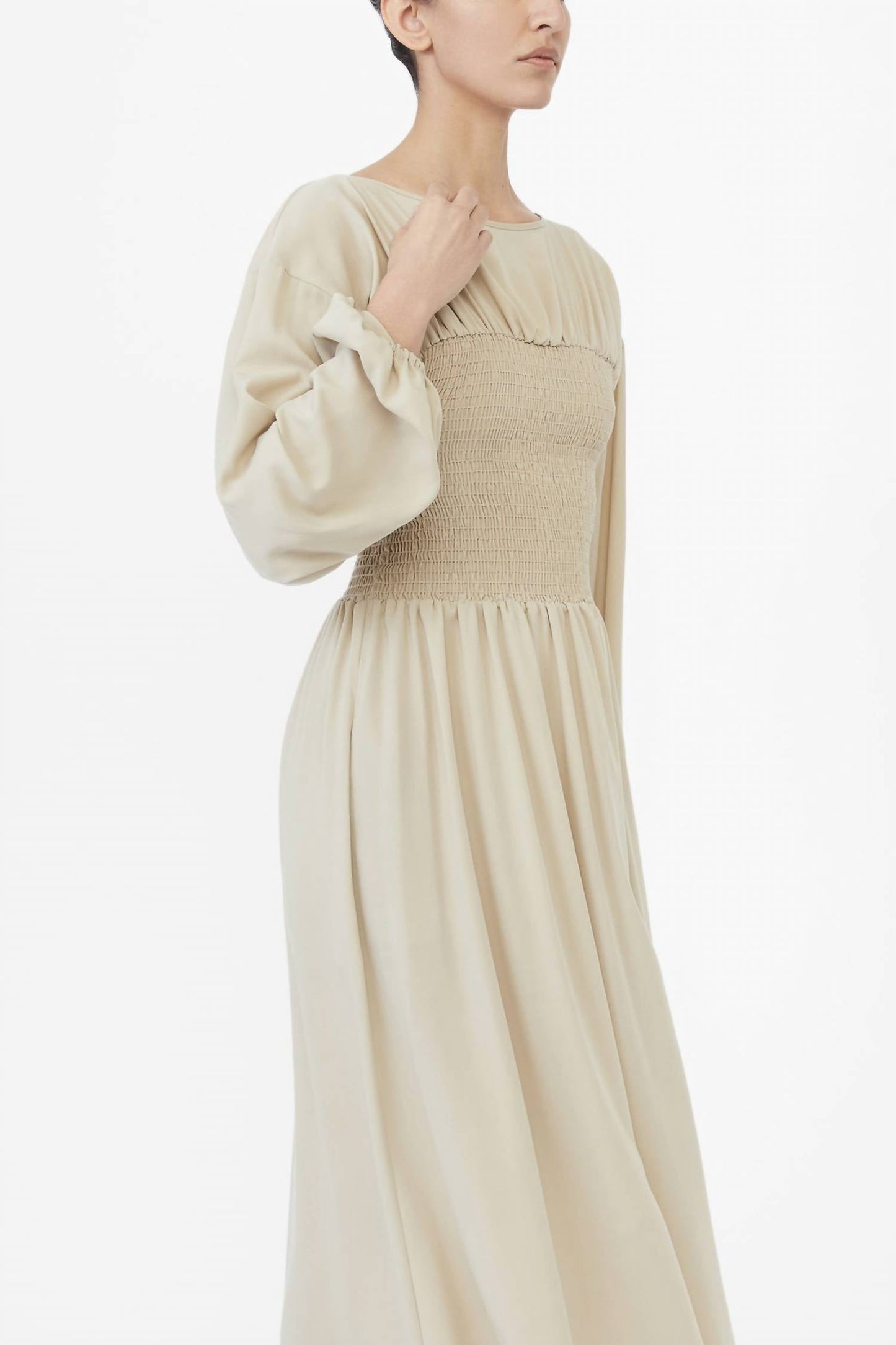 Dāl The Label - Smocked Midi Dress