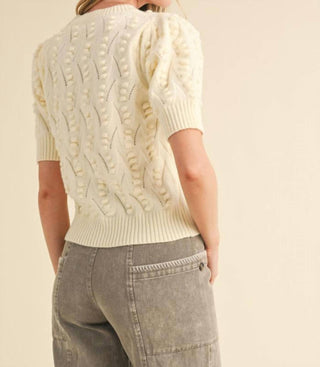 &Merci - Preppy Popcorn Sweater