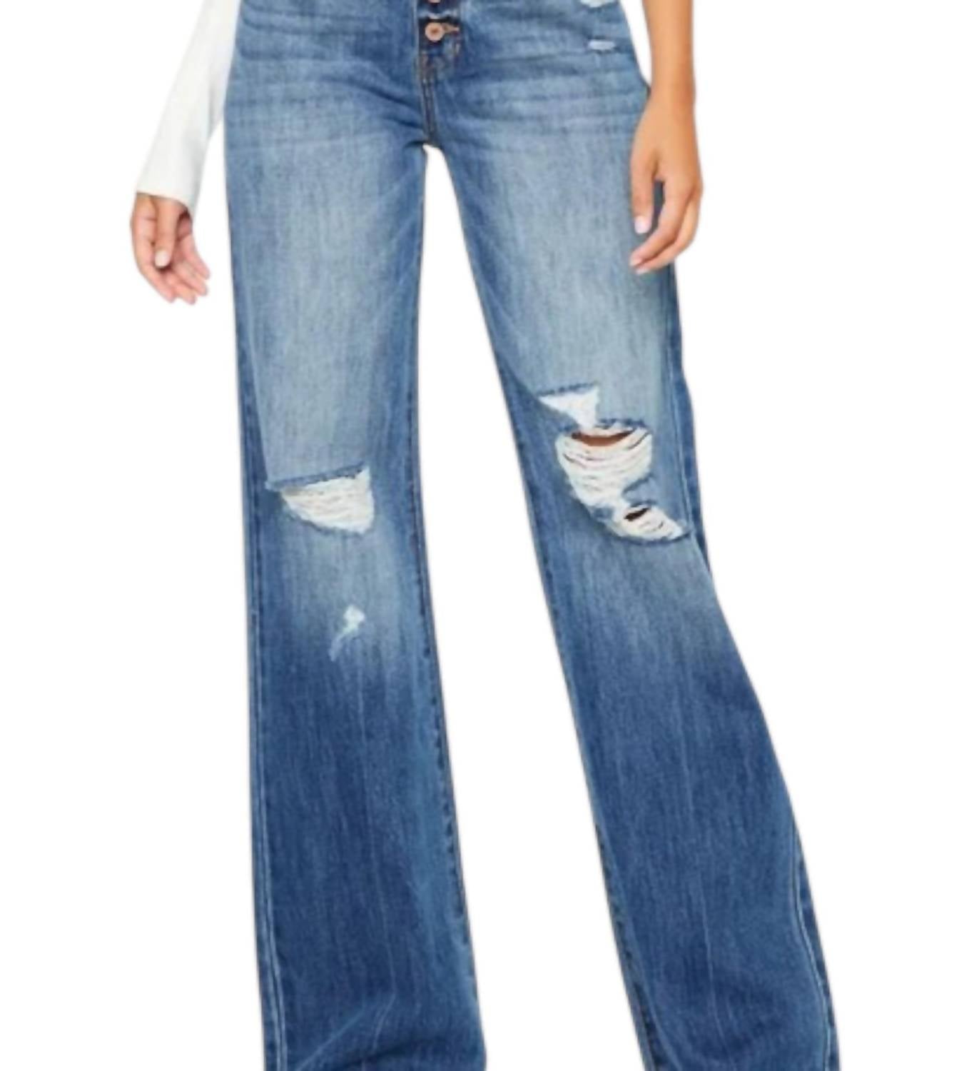 Kancan - Georgia Wide leg Jeans