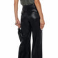 Alexander Wang - Striped Crinkled-Satin Camisole