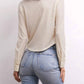 Z Supply - Presley Front Button Velvet Top