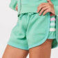 Vintage Havana - Fleece Shorts With Stripes