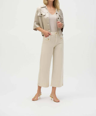 Joseph Ribkoff - Mid-rise Wide-leg Trousers