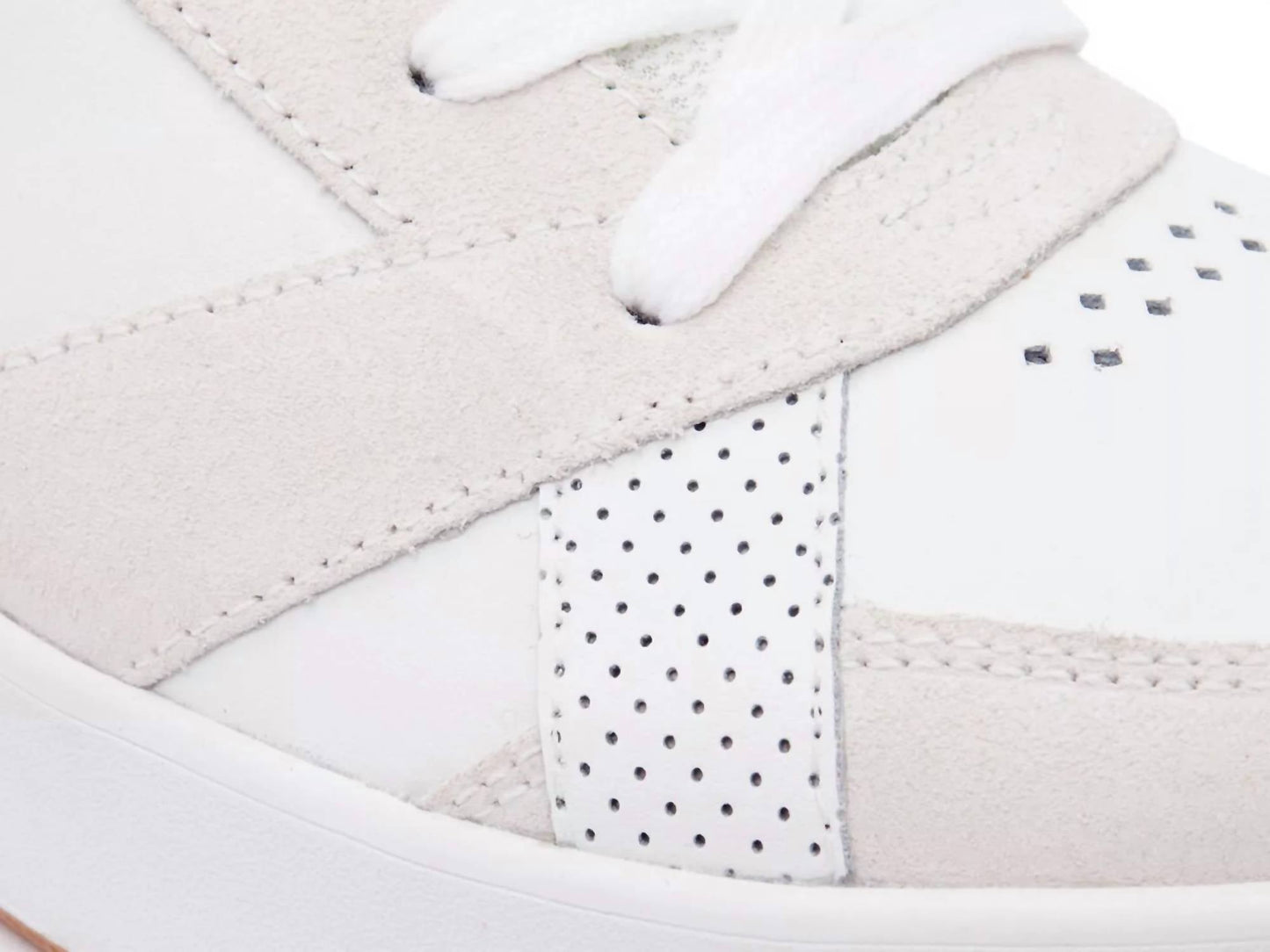 Keds - Women's Court Leather Suede Lace up Sneaker