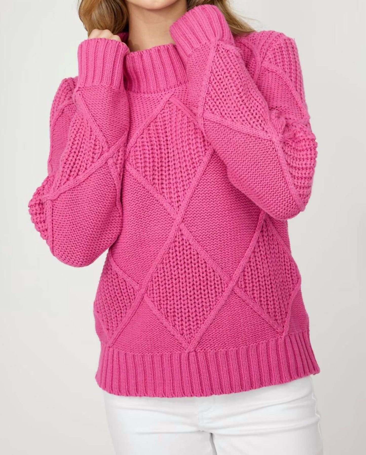 Dolcezza - Knit Cable Pullover Sweater
